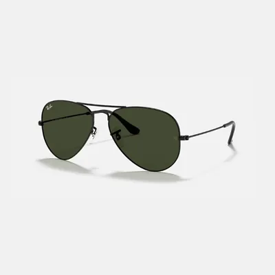 Aviador Negro Verde RB3025