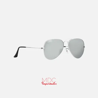 Aviador Plateado Espejado RB3025