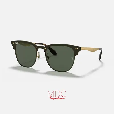 Clubmaster Blaze Dorado Verde RB3576