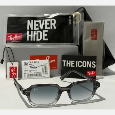 Ray-Ban Zuri Negro Gris / Azul Degrade 4455 1326/GE